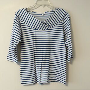 Anne Elisabeth Paris Nautical Striped Pénélope Top